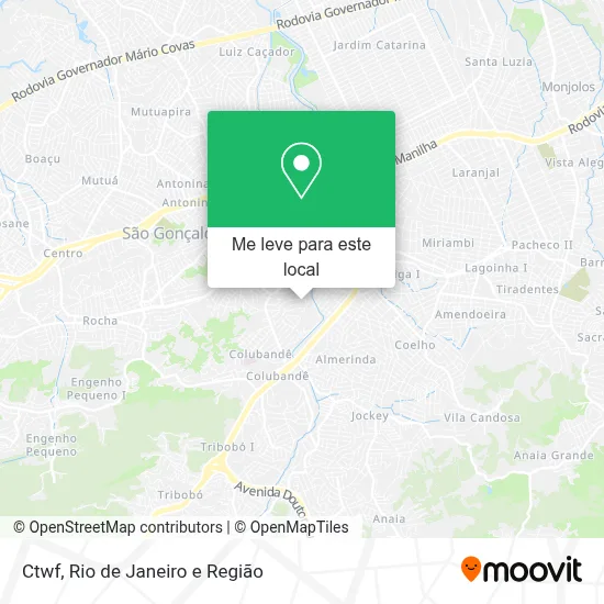 Ctwf mapa