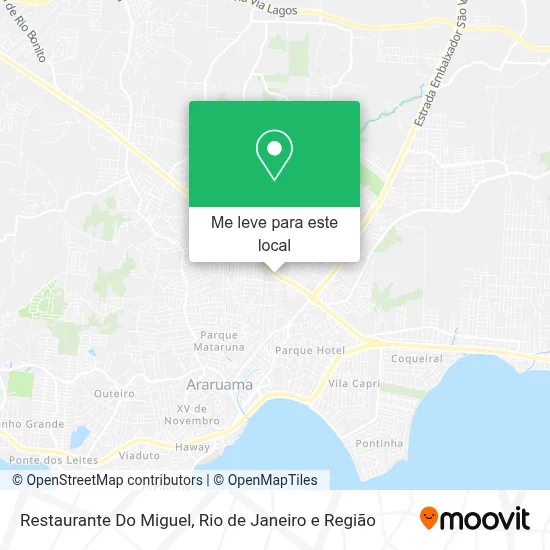 Restaurante Do Miguel mapa
