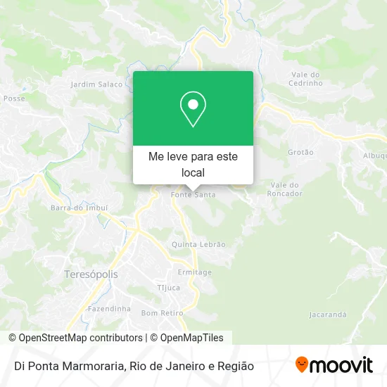 Di Ponta Marmoraria mapa