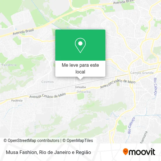 Musa Fashion mapa