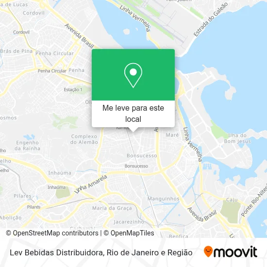 Lev Bebidas Distribuidora mapa