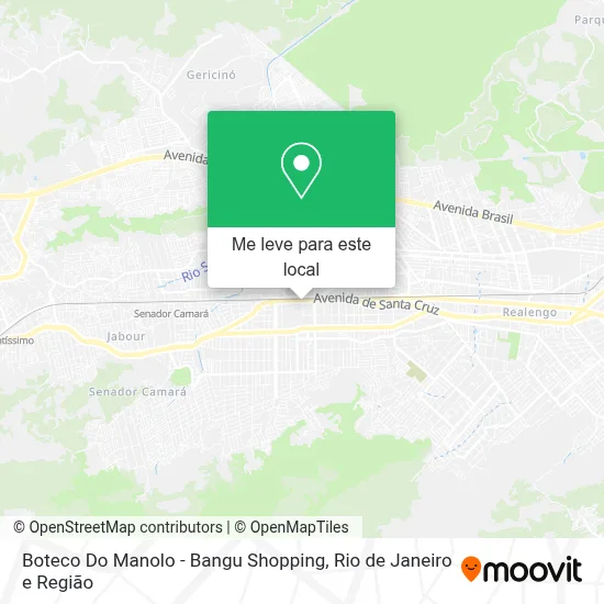 Boteco Do Manolo - Bangu Shopping mapa