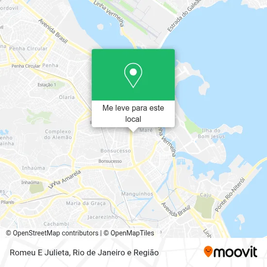 Romeu E Julieta mapa