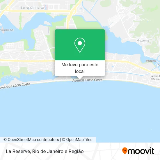 La Reserve mapa