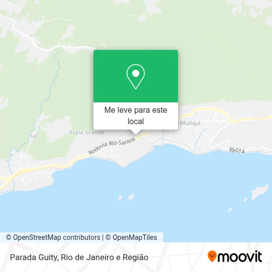 Parada Guity mapa