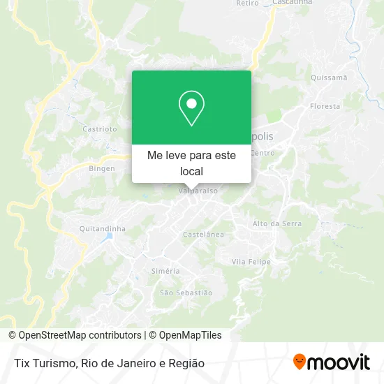 Tix Turismo mapa