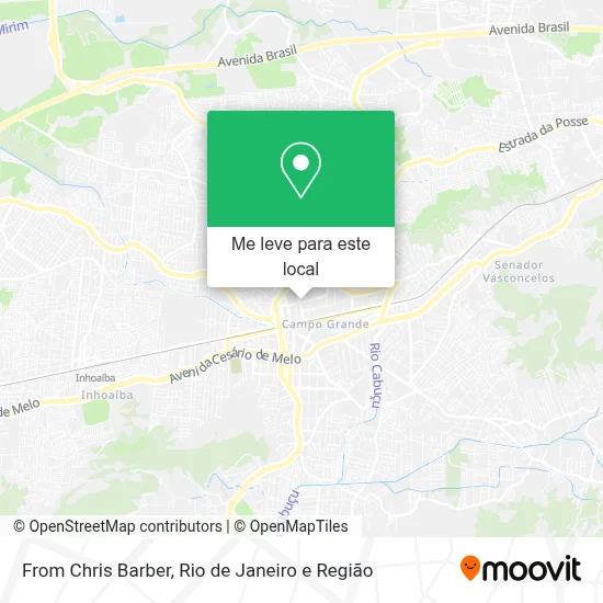 From Chris Barber mapa