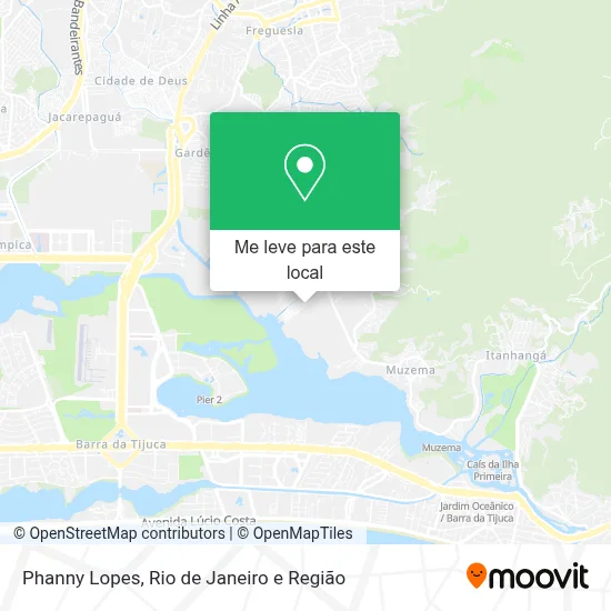 Phanny Lopes mapa