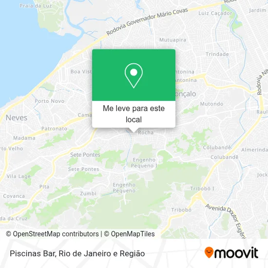 Piscinas Bar mapa
