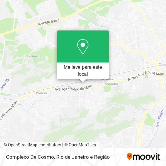 Complexo De Cosmo mapa