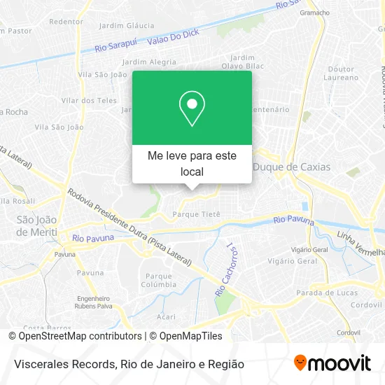 Viscerales Records mapa