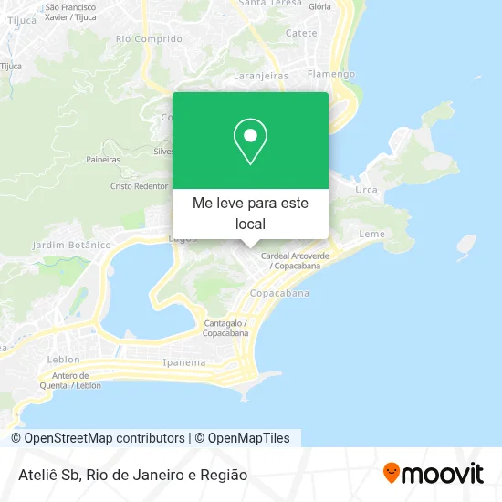 Ateliê Sb mapa