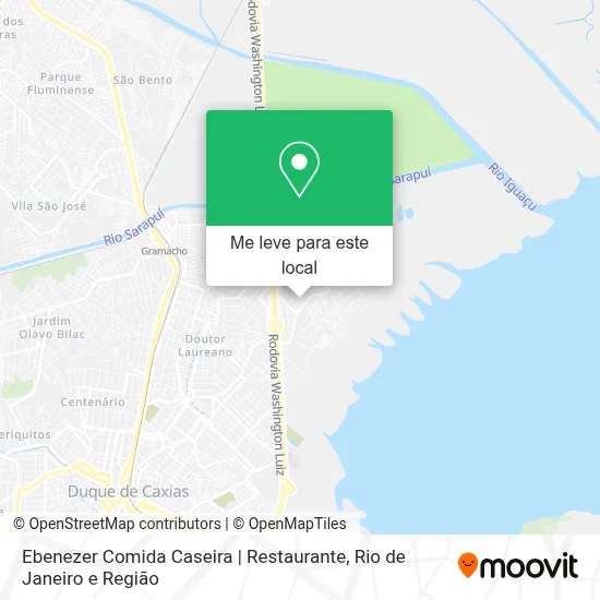 Ebenezer Comida Caseira | Restaurante mapa