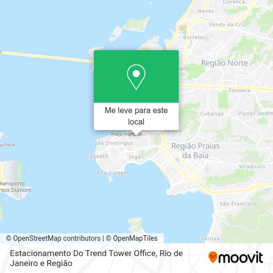 Estacionamento Do Trend Tower Office mapa