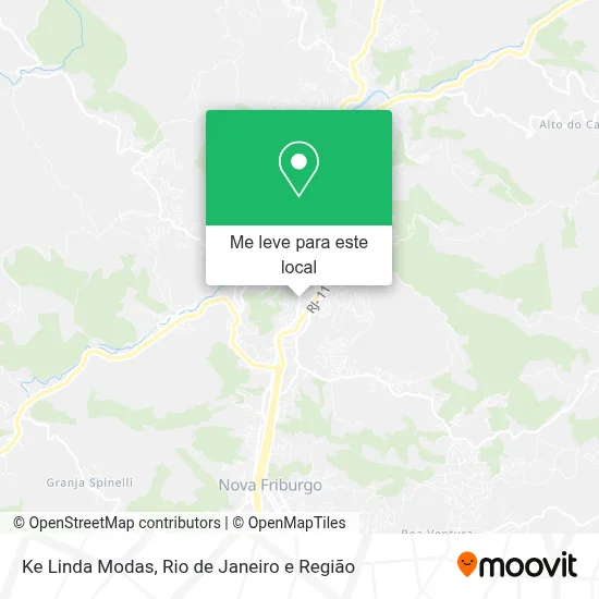 Ke Linda Modas mapa