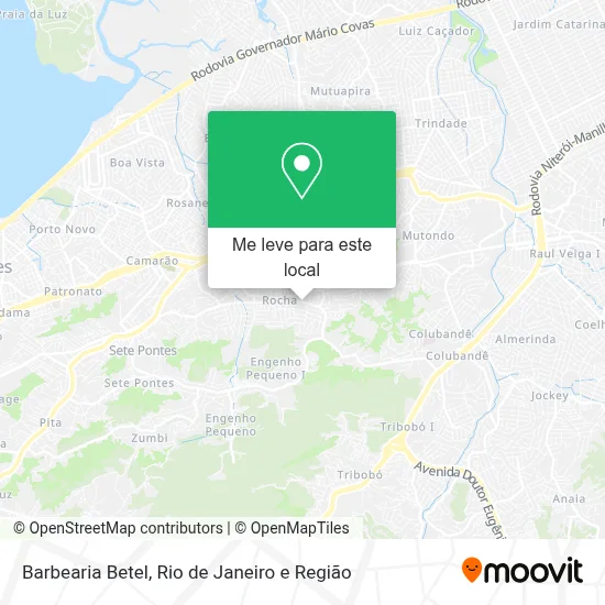 Barbearia Betel mapa