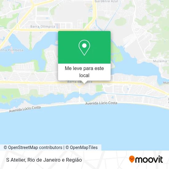 S Atelier mapa