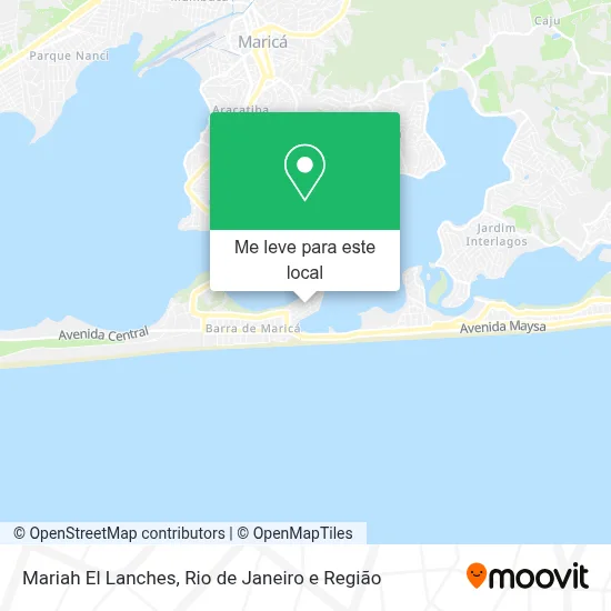 Mariah El Lanches mapa