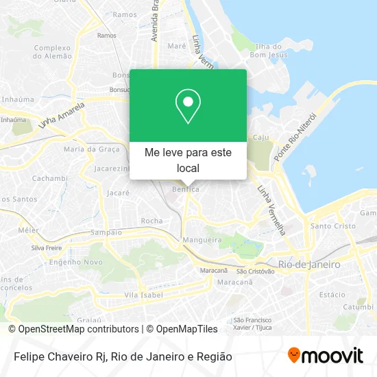 Felipe Chaveiro Rj mapa