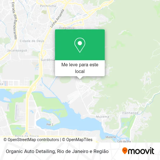Organic Auto Detailing mapa