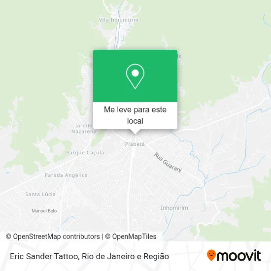 Eric Sander Tattoo mapa