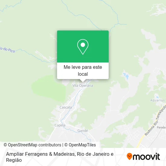 Ampliar Ferragens & Madeiras mapa