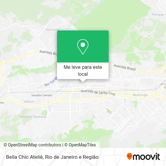 Bella Chic Ateliê mapa