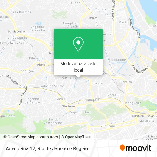 Advec Rua 12 mapa