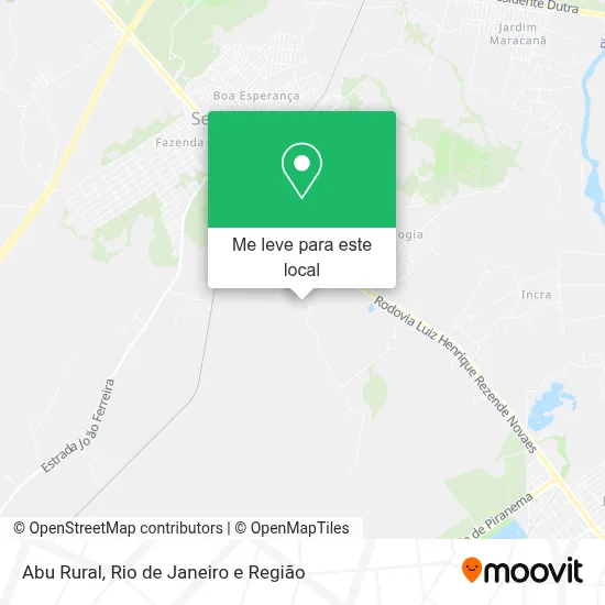 Abu Rural mapa
