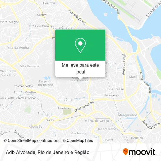 Adb Alvorada mapa
