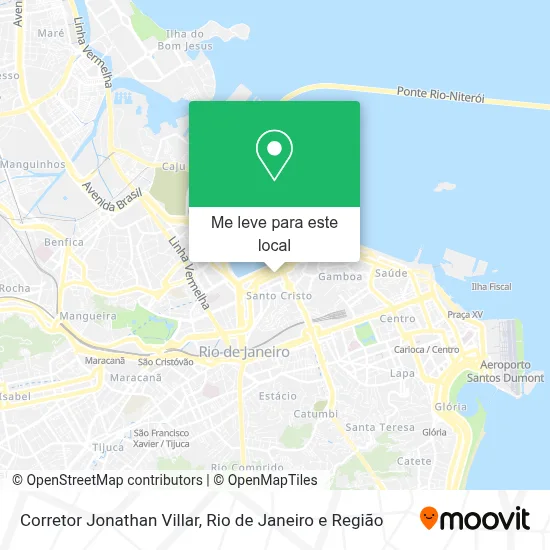 Corretor Jonathan Villar mapa