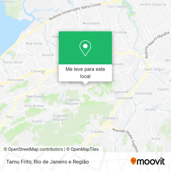 Tamu Frito mapa