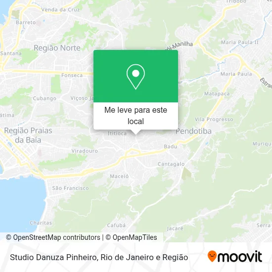 Studio Danuza Pinheiro mapa