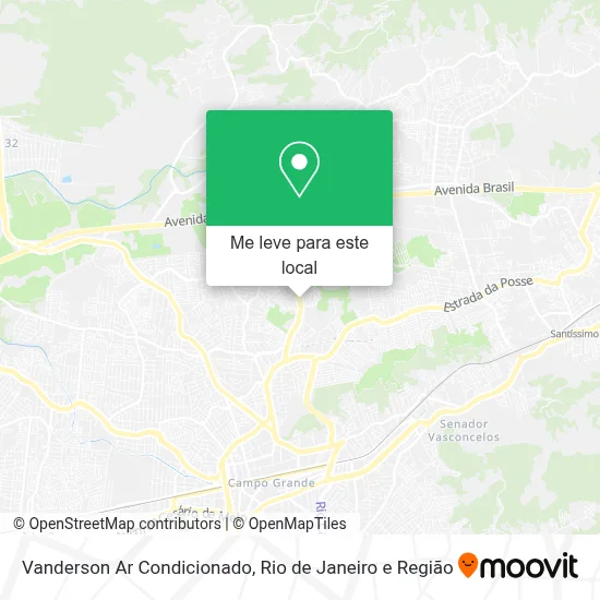 Vanderson Ar Condicionado mapa