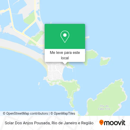 Solar Dos Anjos Pousada mapa