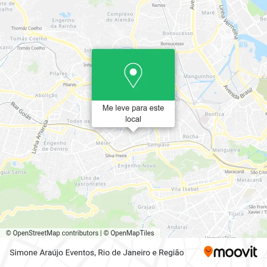 Simone Araújo Eventos mapa