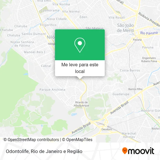 Odontolife mapa