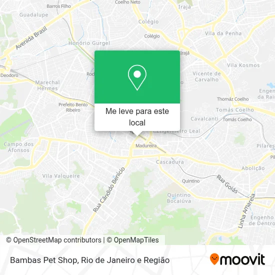 Bambas Pet Shop mapa
