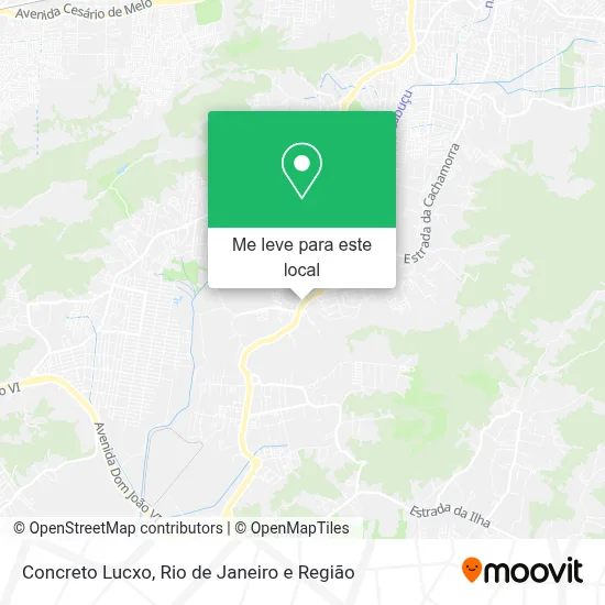 Concreto Lucxo mapa
