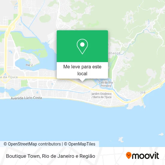 Boutique Town mapa