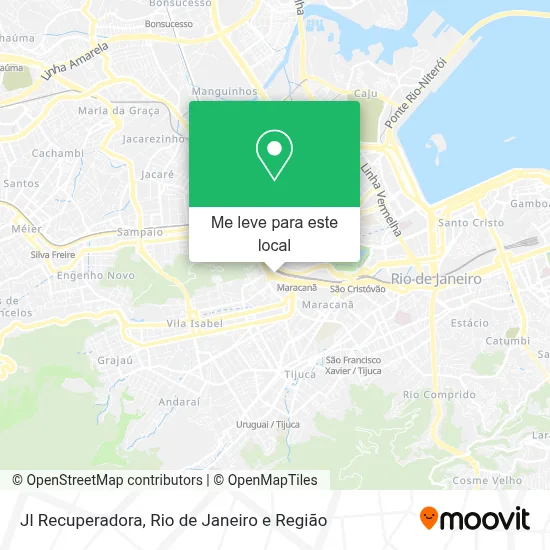 Jl Recuperadora mapa