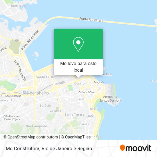 Mq Construtora mapa