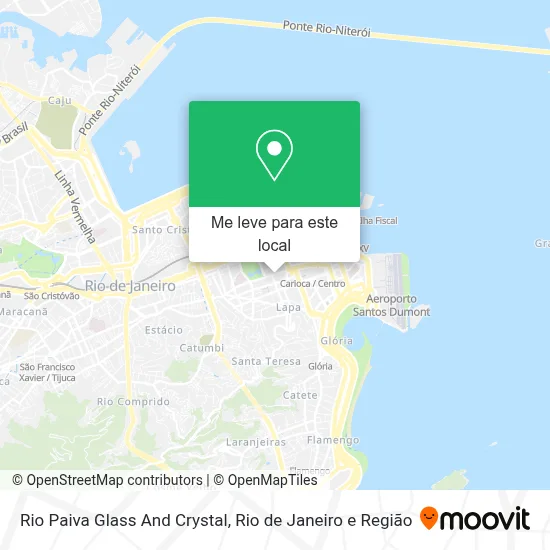 Rio Paiva Glass And Crystal mapa