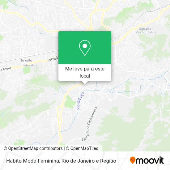 Habito Moda Feminina mapa