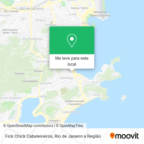 Fick Chick Cabeleireiros mapa
