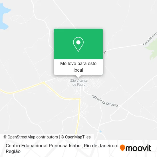 Centro Educacional Princesa Isabel mapa