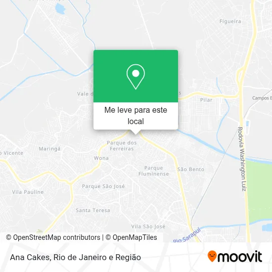 Ana Cakes mapa
