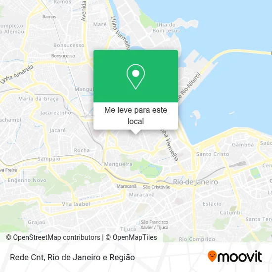 Rede Cnt mapa