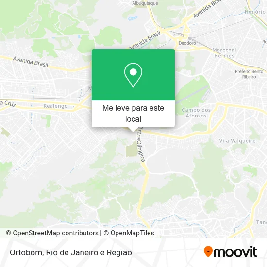 Ortobom mapa