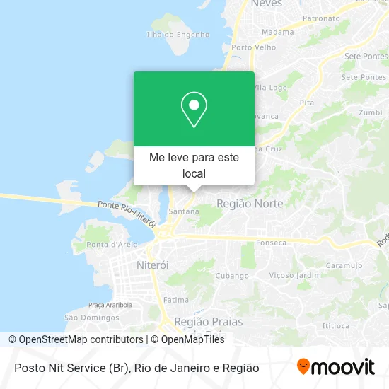 Posto Nit Service (Br) mapa